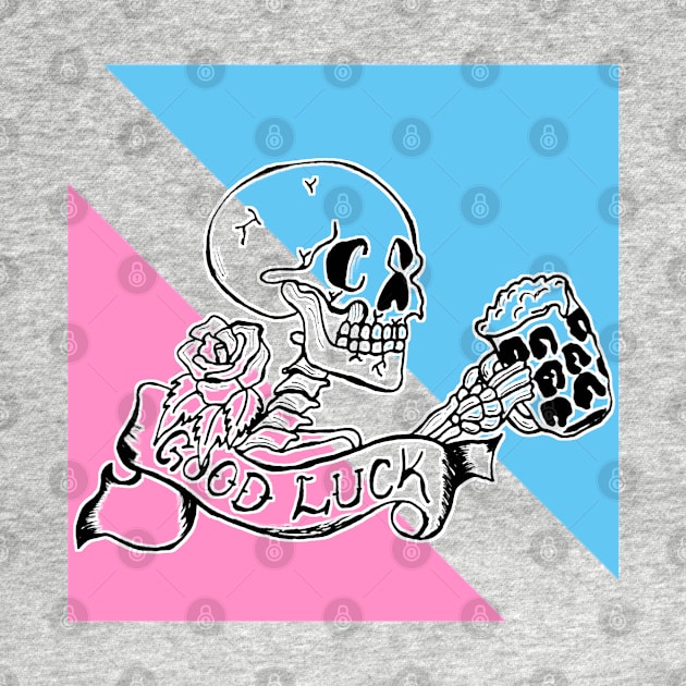 Drunk Skeleton by Smriti_artwork